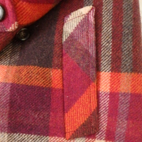 Talbots wool swing jacket in stunning fall colors - Picture 3 of 8